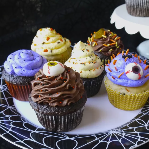 cupcakes e ideas para halloween